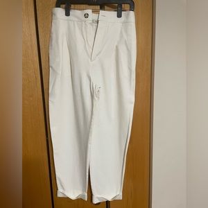 Na Nin Oliver raw silk trousers